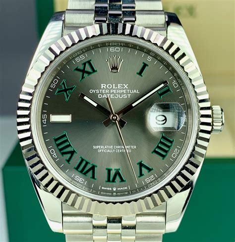 wimbledon rolex datejust 41